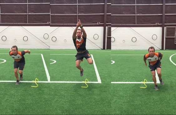 Figure 10: Lateral hurdle hop